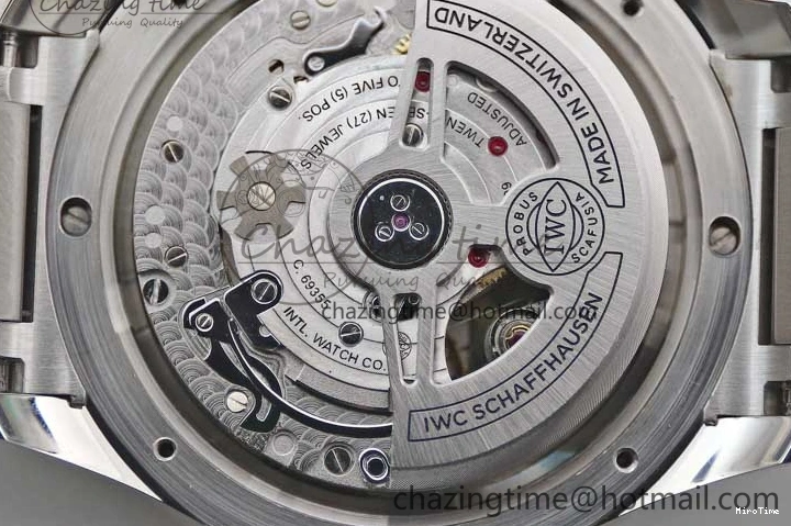 MIROTIME 1223 FastDry Portugieser Chronograph IW371615 ZF Best Edition Green Dial on SS Bracelet A7750 (Slim Movement) 7038